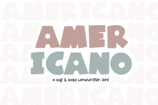 Americano: Bold Handwritten Style for All Your Projects