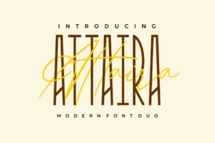 Attaira Duo: The Thoughtful Font Pair for Real-World Design