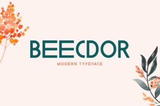 Beecdor: A Modern Display Font for Strategic Design and Branding
