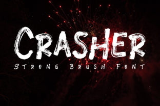 Crasher: A Bold Brush Font for Modern Design