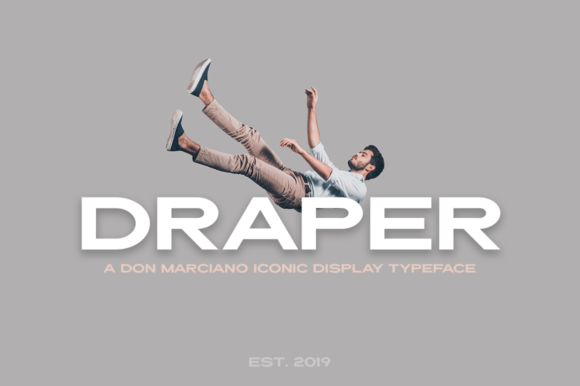 Draper: A Mid-20th Century Font for Modern Design