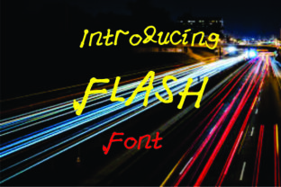 Flash: A Bold and Fresh Display Font