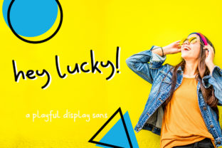 Hey Lucky – A Bold, Playful, and Versatile Font