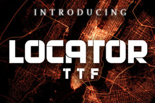Locator: A Bold Font for Creative Vision