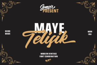 Maye Telisik Duo: A Creative Font Combination
