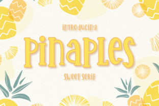 Pinaples: A Playful, Sweet Display Font
