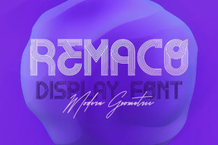 Remaco: A Modern Font for Creative Projects