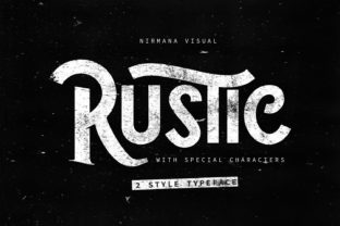 Rustic: A Bold and Striking Display Font for Eye-Catching Designs