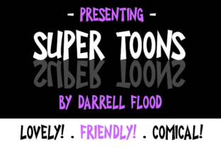 Super Toons: Fun with a Cute Cartoon Font