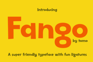 Tomo Fango: A Playful Font for Creative Expression