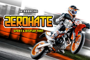 Zerohate: A Bold and Versatile Display Font for Creative Projects